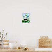 Great Dane MerleB Pot O Gold Poster (Küche)