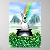 Great Dane MerleB Pot O Gold Poster (Vorne)