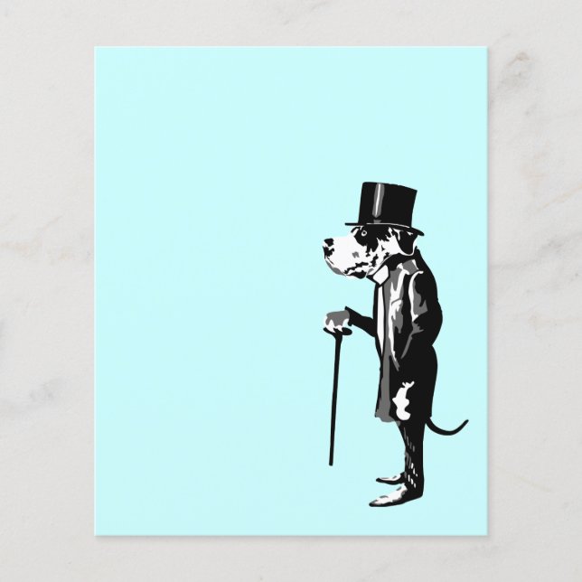 Great Dane Mister Alf Notes Flyer (Vorderseite)