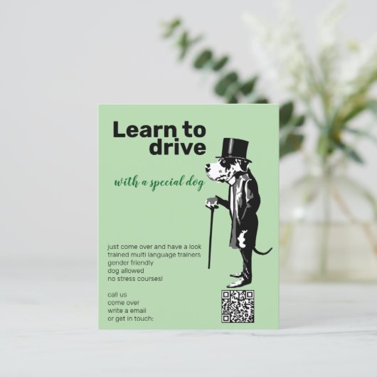 Great Dane Mister Alf Treiber Flyer (Stehend Vorderseite)