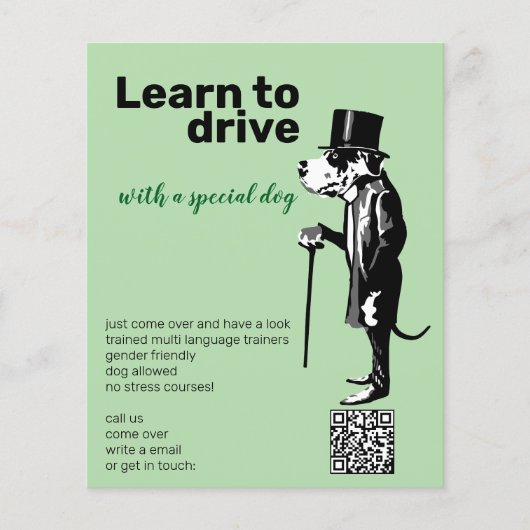 Great Dane Mister Alf Treiber Flyer (Vorderseite)