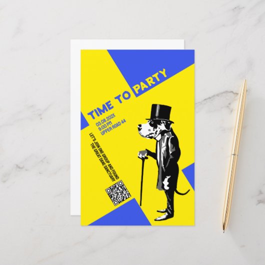 Great Dane "Mister Dandy" (Vorderseite/Rückseite Beispiel)