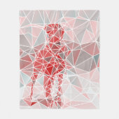 Great Dane Modern Fleecedecke (Vorderseite)