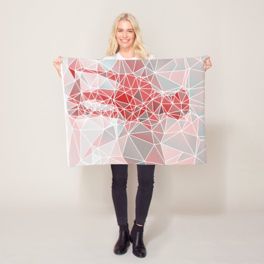 Great Dane Modern Fleecedecke (Beispiel)