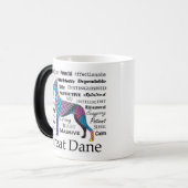 Great Dane Morphing Tasse (Vorderseite Links)
