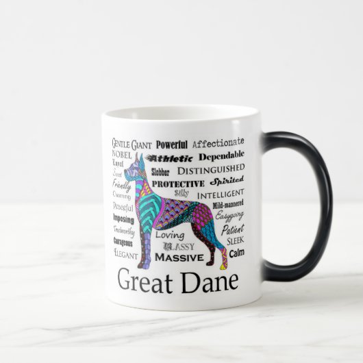 Great Dane Morphing Tasse (Rechts)