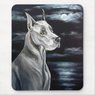 Great Dane Mouse Pad - Blue Dane Mousepad