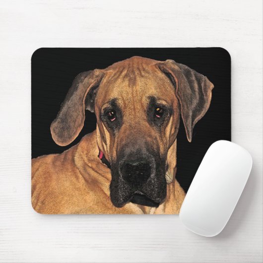 Great Dane Mousepad (Mit Mouse)