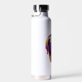 Great Dane Neon Design Trinkflasche (Rechts)