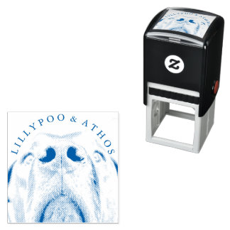 Great Dane Nose Briefmarke Permastempel