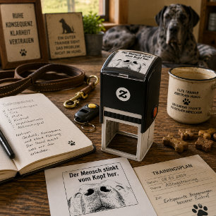 Great Dane Nose Quote Briefmarke Permastempel