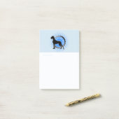 Great Dane Notes Post-it Klebezettel (Auf Schreibtisch)