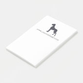 Great Dane Notes Post-it Klebezettel (angewinkelt)