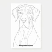 Great Dane Notizen (Vorderseite)