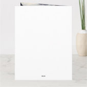 Great Dane on a Paddle: Ein Landschaftliches Abent Karte (Rückseite)