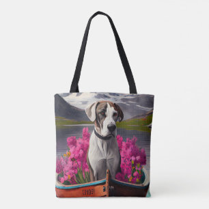 Great Dane on a Paddle: Ein Landschaftliches Abent Tasche