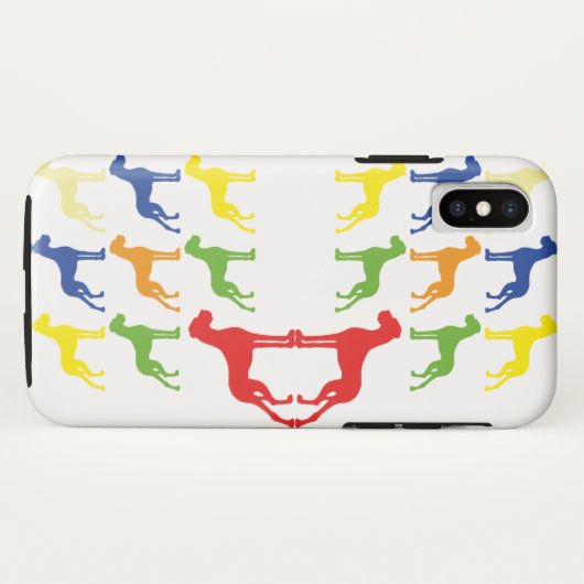 Great Dane Pattern Case-Mate iPhone Hülle (Rückseite (Horizontal))