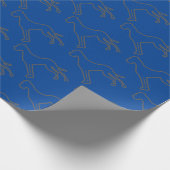 Great Dane Pattern Geschenkpapier (Ecke)