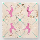 Great Dane Pattern Untersetzer (Vorderseite)