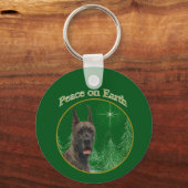 Great Dane Peace Schlüsselanhänger (Vorderseite)