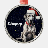 Great Dane Personalisiert Weihnachtsschmuck (Vorne)