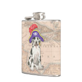 Great Dane Pirate Flachmann (Links)