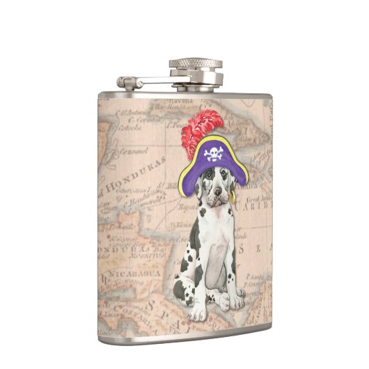 Great Dane Pirate Flachmann (Rechts)