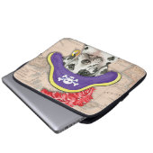 Great Dane Pirate Laptopschutzhülle (Vorne Knopf)