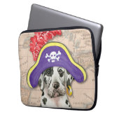Great Dane Pirate Laptopschutzhülle (Vorderseite Links)