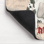 Great Dane Pirate Mousepad (Ecke)