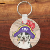 Great Dane Pirate Schlüsselanhänger (Vorderseite)