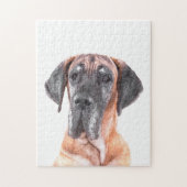 Great Dane Portrait Puzzle (Vertikal)