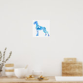 Great Dane Poster (Küche)