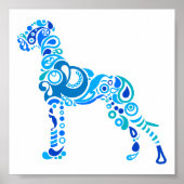 Great Dane Poster (Vorne)