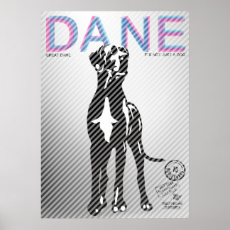Great Dane Poster