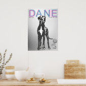 Great Dane Poster (Küche)