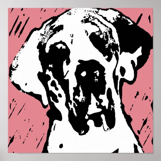Great Dane Poster (Vorne)