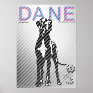 Great Dane Poster