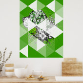 Great Dane Poster (Küche)