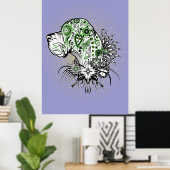 Great Dane Poster (Heimbüro)
