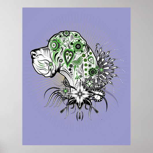 Great Dane Poster (Vorne)