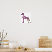 Great Dane Poster (Küche)