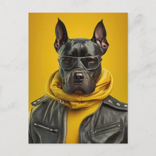 Great Dane Postkarte (Vorderseite)