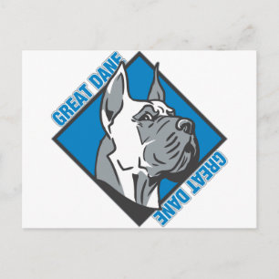 Great Dane Postkarte