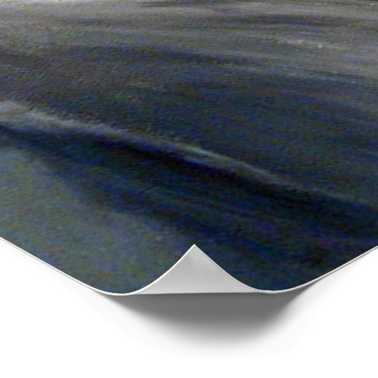 Great Dane Print - Blue Dane Poster (Ecke)