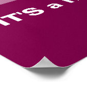 Great Dane Protestplakat Poster (Ecke)