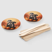 Great Dane Puppy Autumn Delight Pumpen Fächer (Non-assembled)