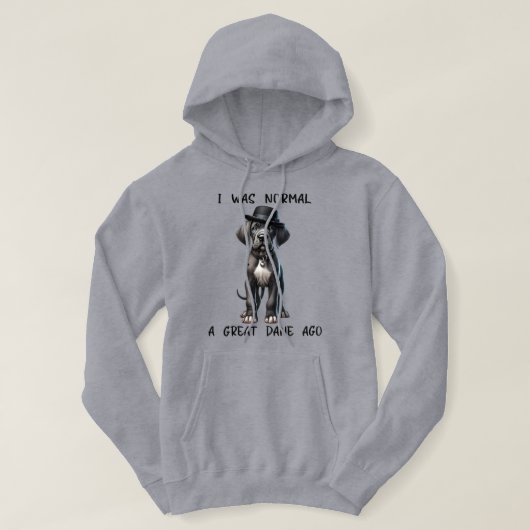 Great Dane Puppy Funny Hoodie (Design vorne)