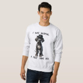 Great Dane Puppy Funny Sweatshirt (Vorne ganz)