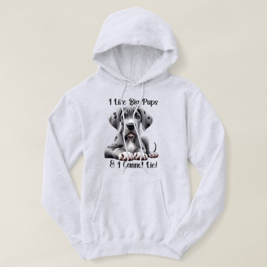 Great Dane Puppy Hoodie (Design vorne)